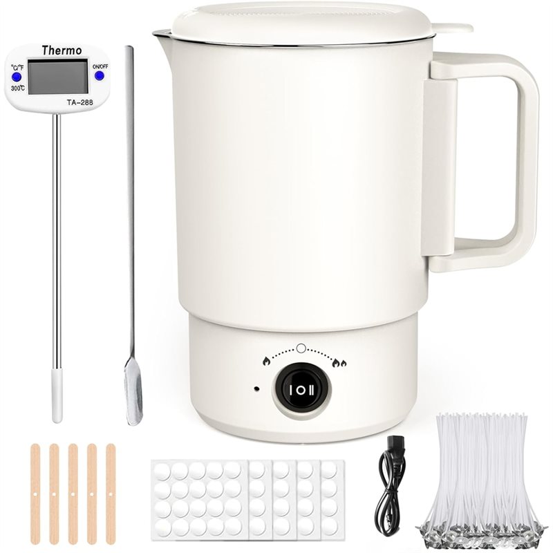 Candle Making Jug - Kit de olla eléctrica para derretir