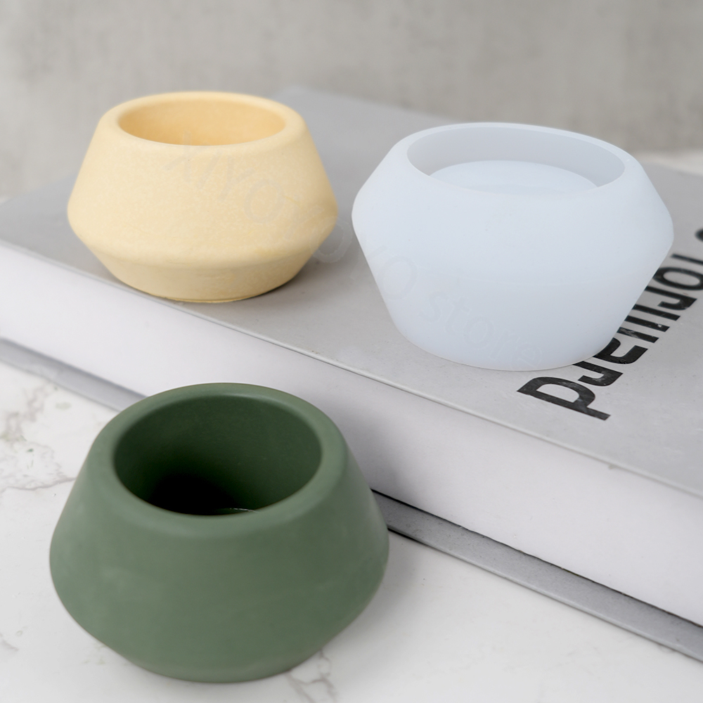 Candle Making Jug - Caja de almacenamiento de cuenco redondo,
