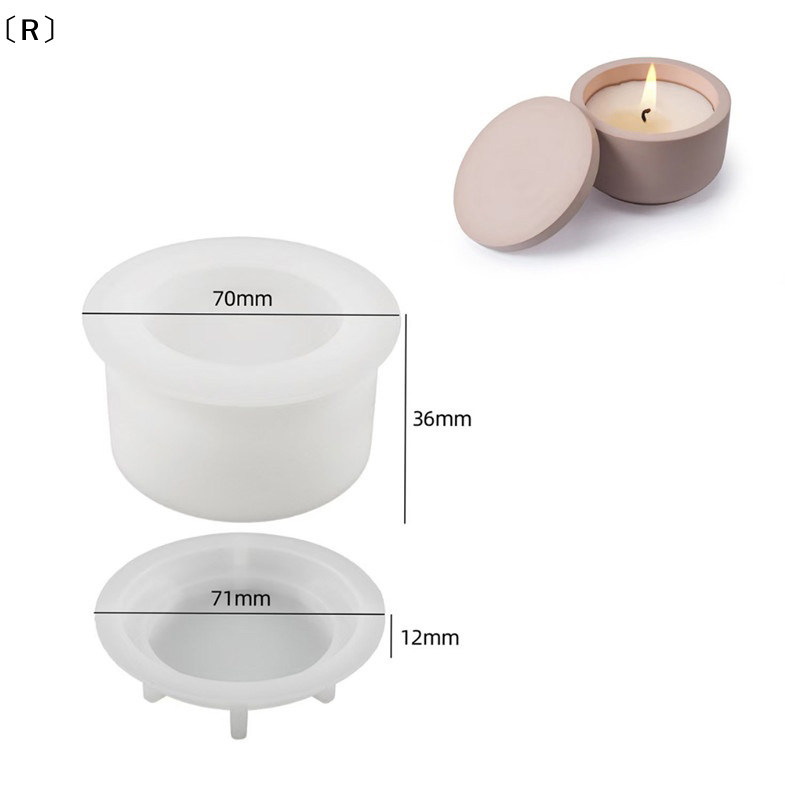 maveraRuds1set Molde de silico - Candle Making Jars With Lids reseña y precio