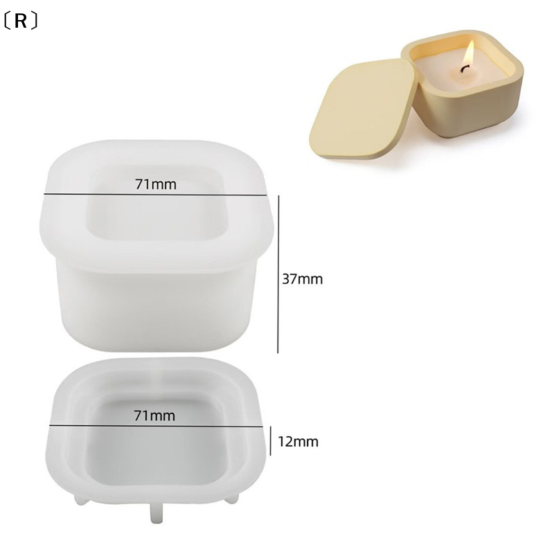 maveraRuds1set Molde de silico - Candle Making Jars With Lids reseña y precio
