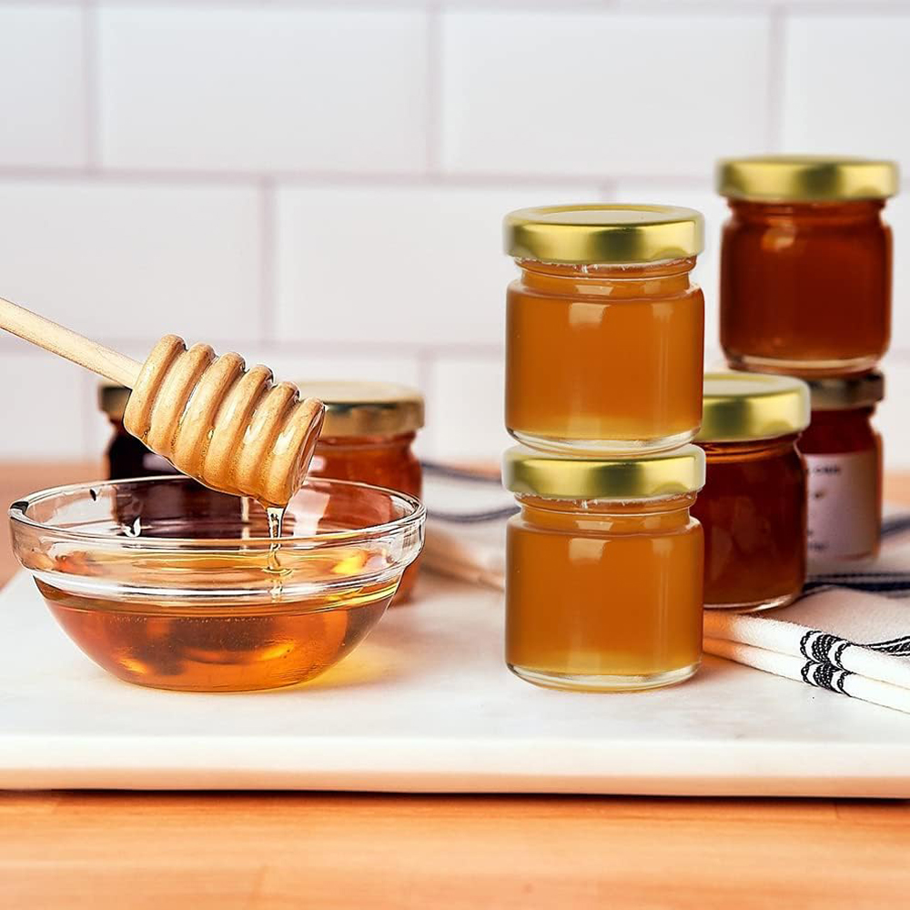 Pequeños frascos de vidrio con - Candle Making Jars With Lids reseña y precio