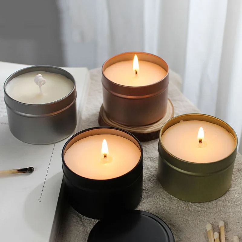 Latas Redondas de Aluminio par - Candle Making Jars With Lids reseña y precio