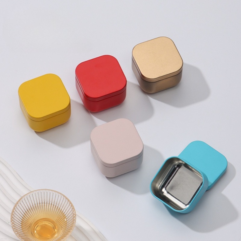 20 unidades de recipientes cua - Tin Container Lid reseña y precio