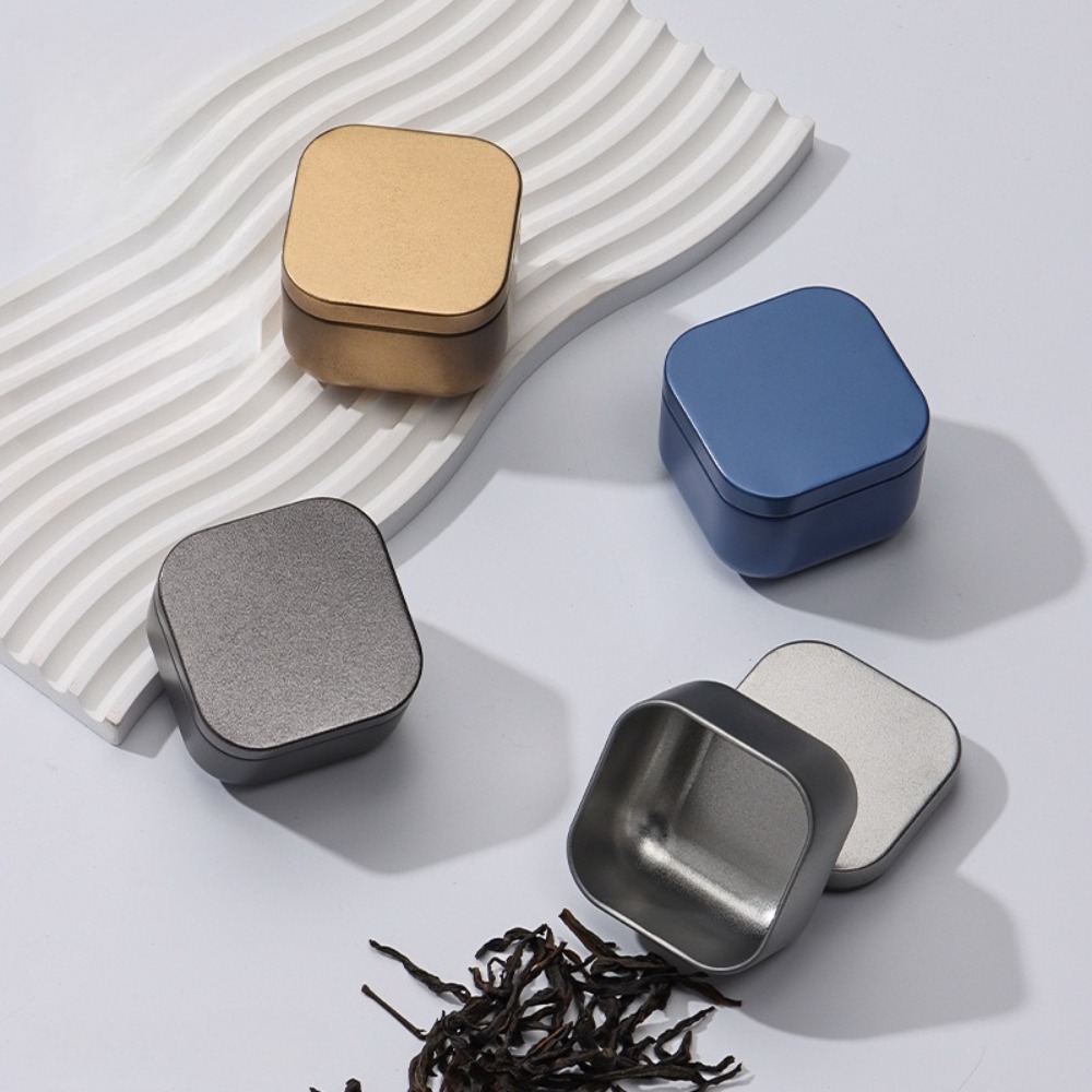 20 unidades de recipientes cua - Tin Container Lid reseña y precio