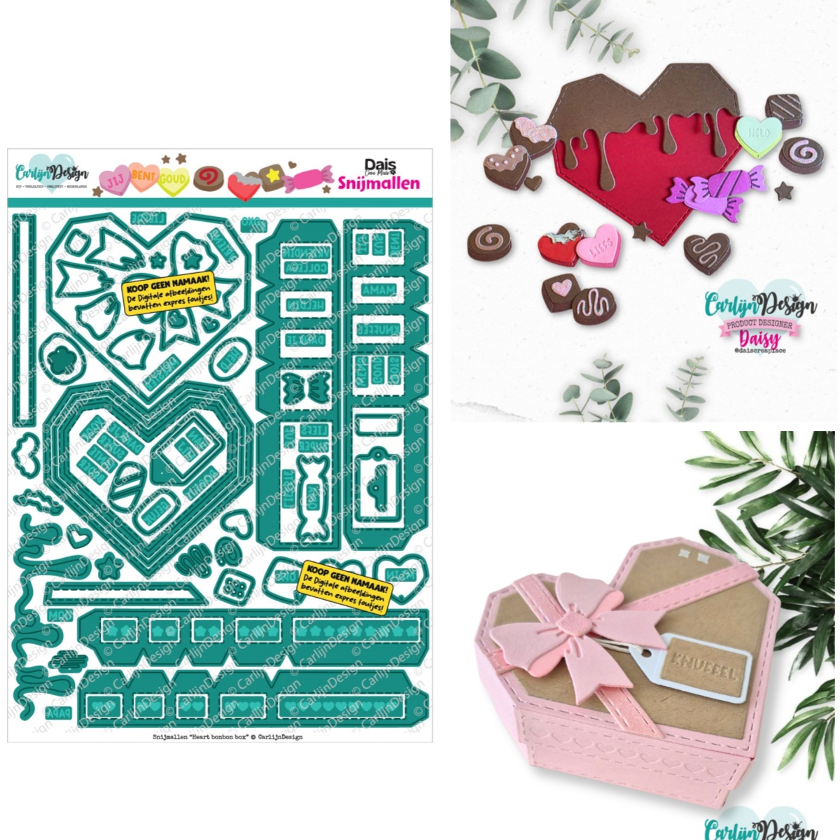 Caja de bombones con forma de  - Candle Making And Perfume reseña y precio