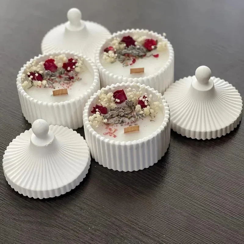 2 moldes de silicona para tarr - Candle Making Jars With Lids reseña y precio