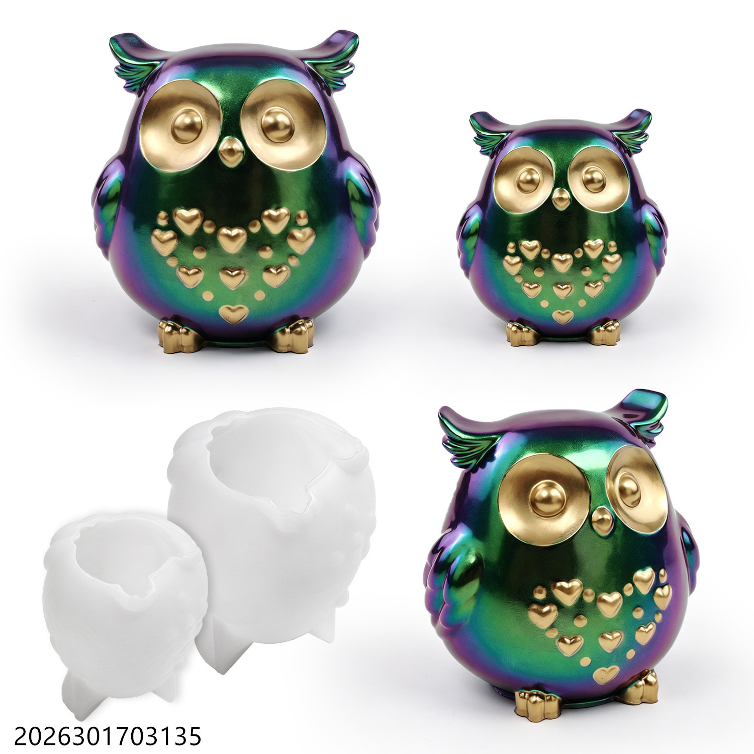 Molde de silicona de búho 3D c - Candle Making Tutorial reseña y precio